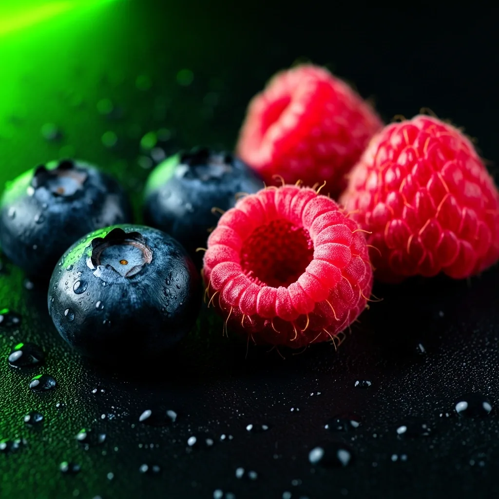 Antioxidant-rich berries